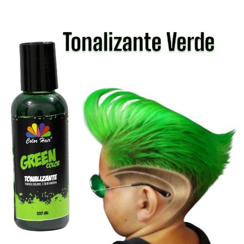 TONALIZANTE VERDE (GREEN) COLOR HAIR 120ml