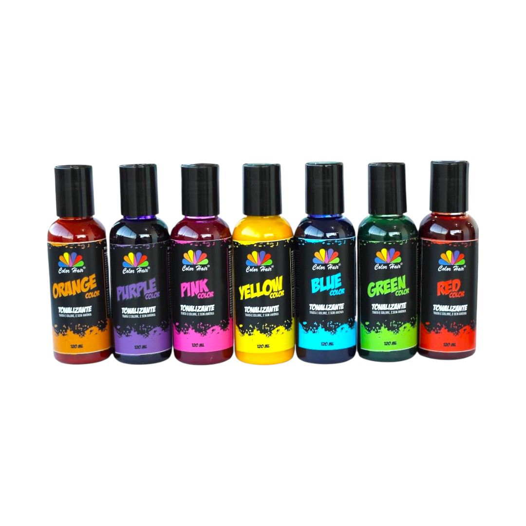 KIT COM 7 CORES TONALIZANTE